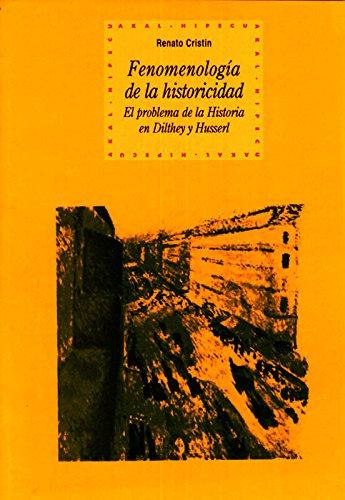 9788446014881 Fenomenología De La Historicidad (El Problema De La Historia