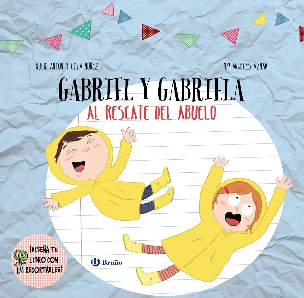 9788469622872 Diseña Tu Libro Con Recortables. Gabriel Y Gabriela Al Rescate Del Abuelo