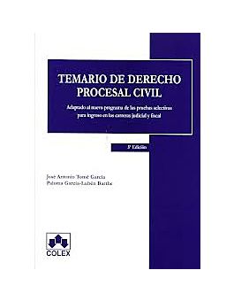 9788483423622 Temario De Derecho Procesal Civil