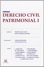 9788490332986 Derecho Civil Patrimonial Vol I. Manual