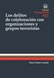 9788490535233 Los Delitos De Colaboración Con Organizaciones Y Grupos Terroristas # 921