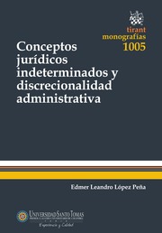 9788490868690 Conceptos Jurídicos Indeterminados Y Discrecionalidad Administrativa #1005