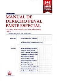 9788491191421 Manual De Derecho Penal Parte Especial