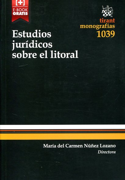 9788491192640 Estudios Juridicos Sobre El Litoral