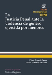 9788491193289 La Justicia Penal Ante La Violencia De Genero Ejercida Por Menores #1020