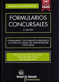 9788491194293 Formularios Concursales 6ª Edición 2016