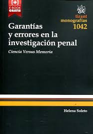 9788491195481 Garantías Y Errores En La Investigación Penal: Ciencia Versus Memoria #1042