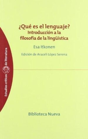 9788497428651 Que Es El Lenguaje? #36 (Introducción A La Filosofía De La Lingüística)