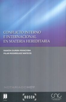 9788497909532 Conflicto Interno E Internacional En Materia Hereditaria