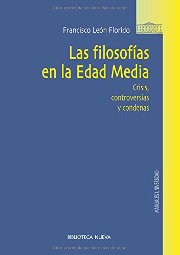 9788499401706 Filosofías En La Edad Media