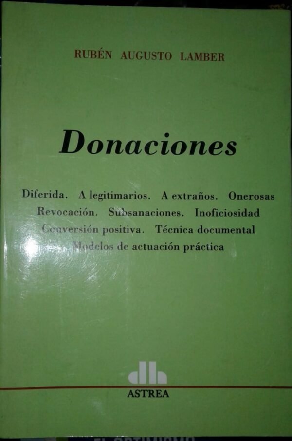 9789505088188 Donaciones