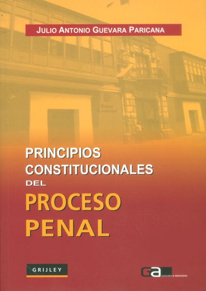9789972041396 Principios Constitucionales Del Proceso Penal