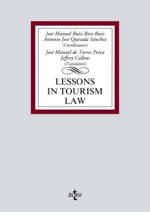9788430984299 Lessons In Tourism Law