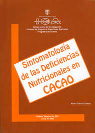 9789589066362 Sintomatología De Las Deficiencias Nutricionales En Cacao